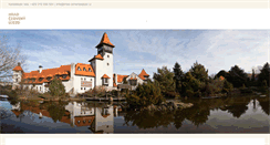 Desktop Screenshot of hrad-cervenyujezd.cz