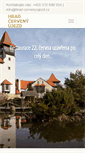 Mobile Screenshot of hrad-cervenyujezd.cz